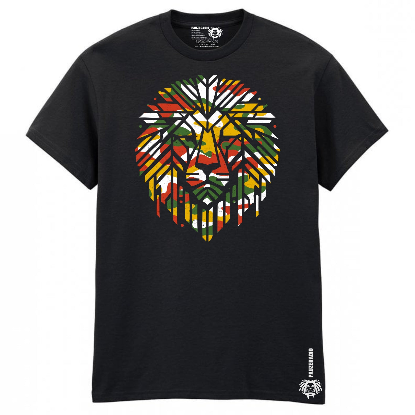 Lion Ghillie T-Shirt Black
