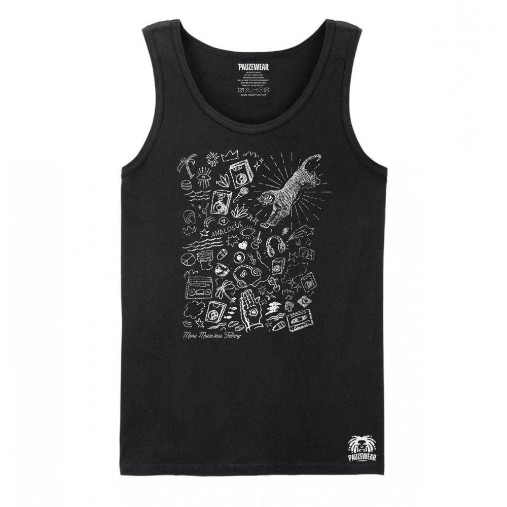 Analogue Vest Black