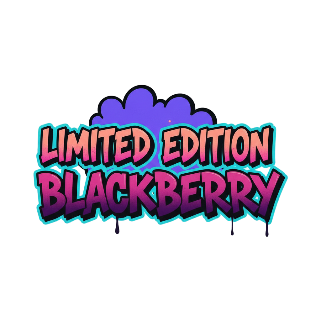 Limited Edition Blackberry Text