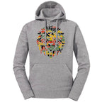 Lion Ghillie Hoodie Grey