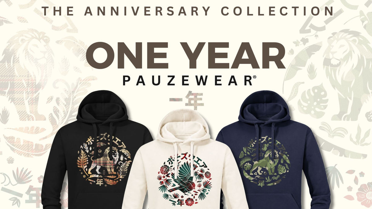 One Year Pauzewear Hoodies