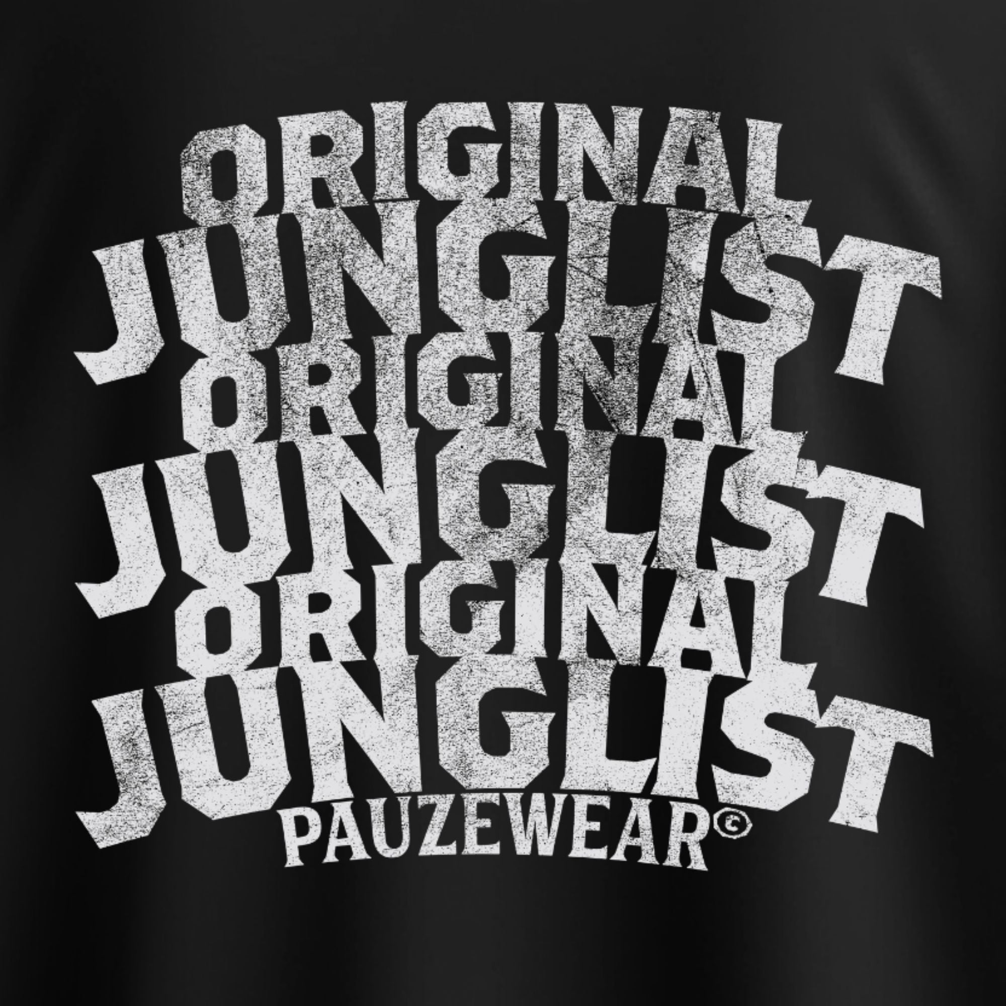 Original Junglist Mono T-Shirt Black